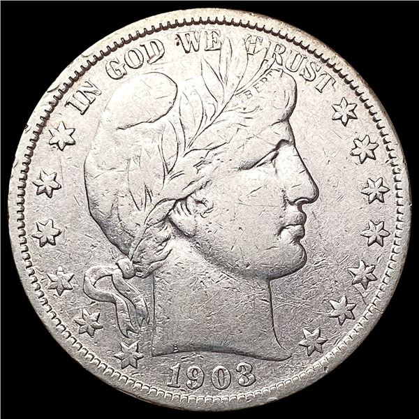 1903-S Barber Half Dollar LIGHTLY CIRCULATED