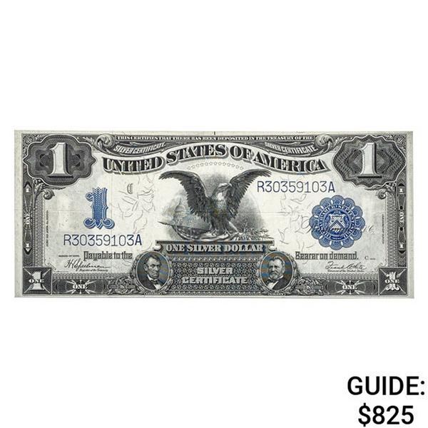 1899 $1 "BLACK EAGLE" SILVER CERTIFICATE XF