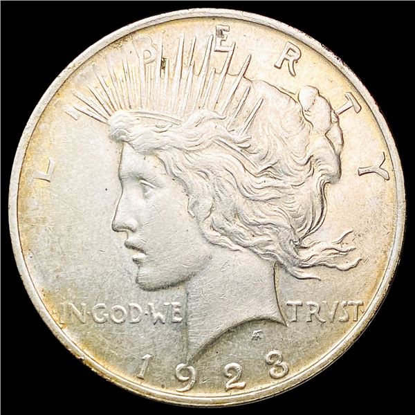 1923-D Silver Peace Dollar CLOSELY UNCIRCULATED