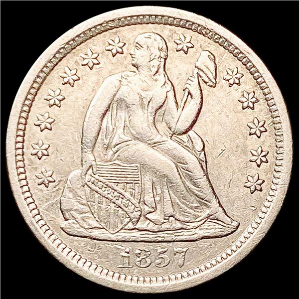 1857-O Seated Liberty Dime CLOSELY UNCIRCULATED
