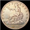 Image 1 : 1877 Silver Trade Dollar CLOSELY UNCIRCULATED