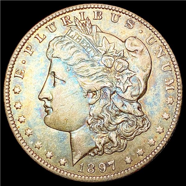1897-O Morgan Silver Dollar CLOSELY UNCIRCULATED