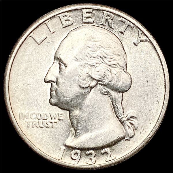 1932 Washington Silver Quarter CHOICE AU