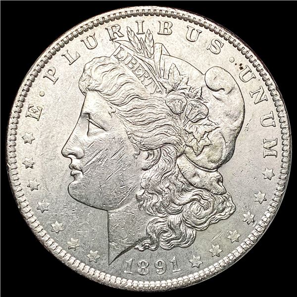 1891 Morgan Silver Dollar UNCIRCULATED