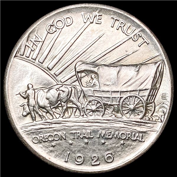 1926 Oregon Trail Half Dollar UNCIRCULATED