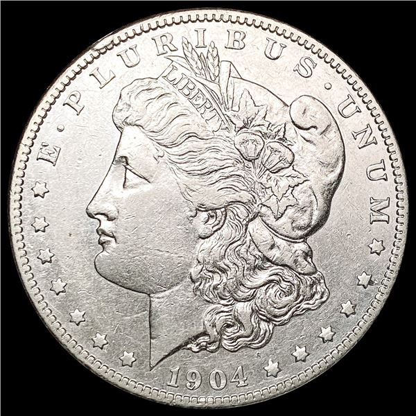 1904-S Morgan Silver Dollar CLOSELY UNCIRCULATED