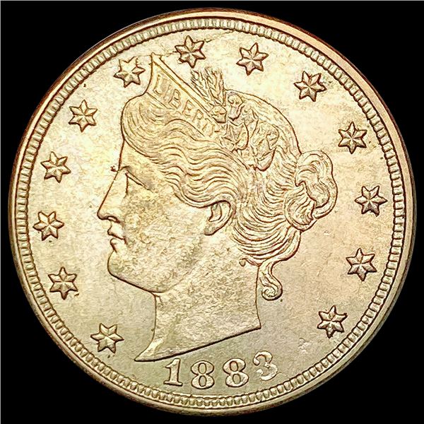 1883 No Cents Liberty Victory Nickel UNCIRCULATED