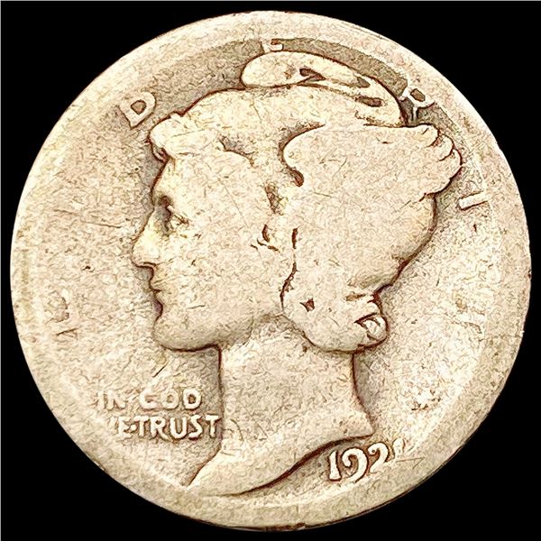 1921-D Mercury Dime NICELY CIRCULATED