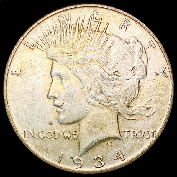 1934-D Silver Peace Dollar CLOSELY UNCIRCULATED