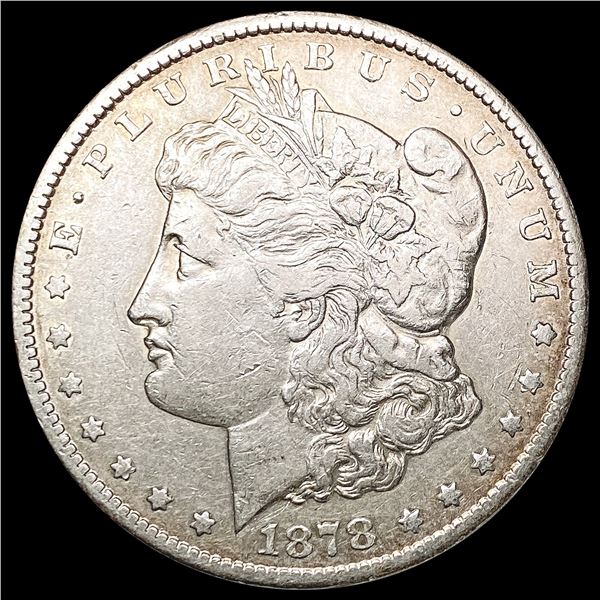 1878-CC Morgan Silver Dollar CLOSELY UNCIRCULATED