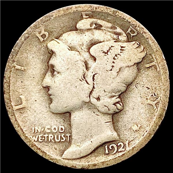 1921 Mercury Dime NICELY CIRCULATED