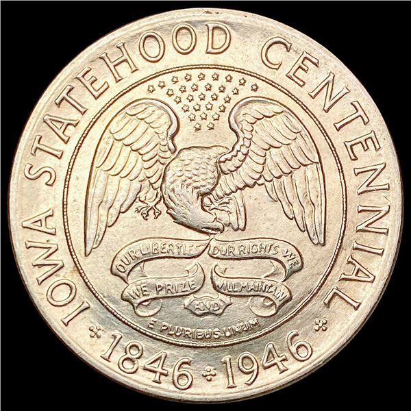 1946 Iowa Half Dollar UNCIRCULATED