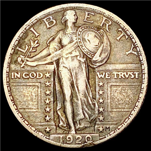 1920 Standing Liberty Quarter LIGHTLY CIRCULATED