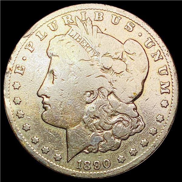 1890-CC Morgan Silver Dollar NICELY CIRCULATED