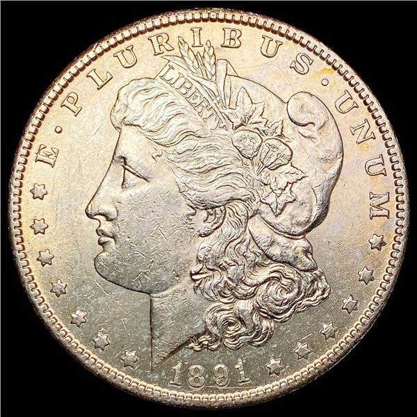 1891-S Morgan Silver Dollar UNCIRCULATED
