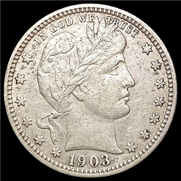 1903-S Barber Quarter CLOSELY UNCIRCULATED