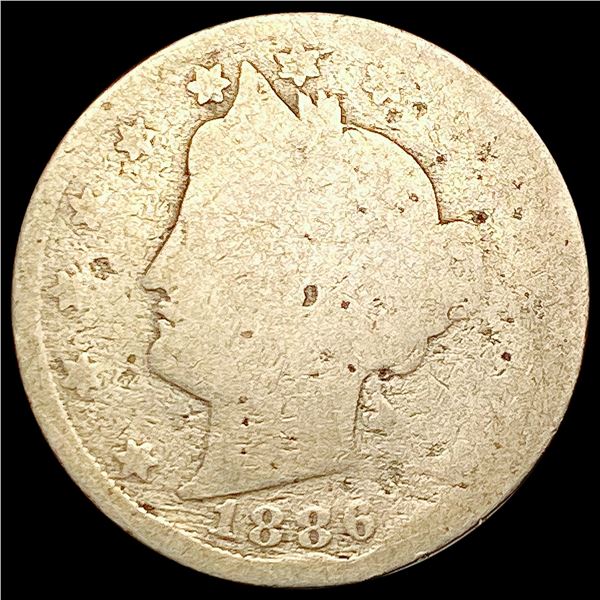 1886 Liberty Victory Nickel NICELY CIRCULATED