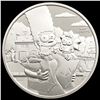 Image 2 : 2021 Tuvalu Simpsons 1oz Silver Round; GEM PROOF
