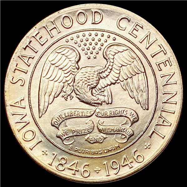 1946 Iowa Half Dollar UNCIRCULATED