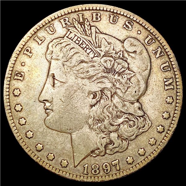1897-O Morgan Silver Dollar LIGHTLY CIRCULATED