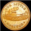 Image 1 : 1863 Civil War Token; Our Little Monitor CLOSELY UNCIRCULATED