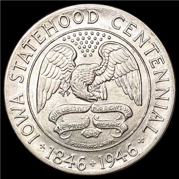 1946 Iowa Half Dollar UNCIRCULATED