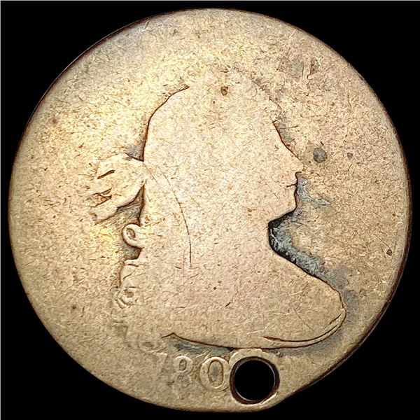 180- Draped Bust Quarter NICELY CIRCULATED