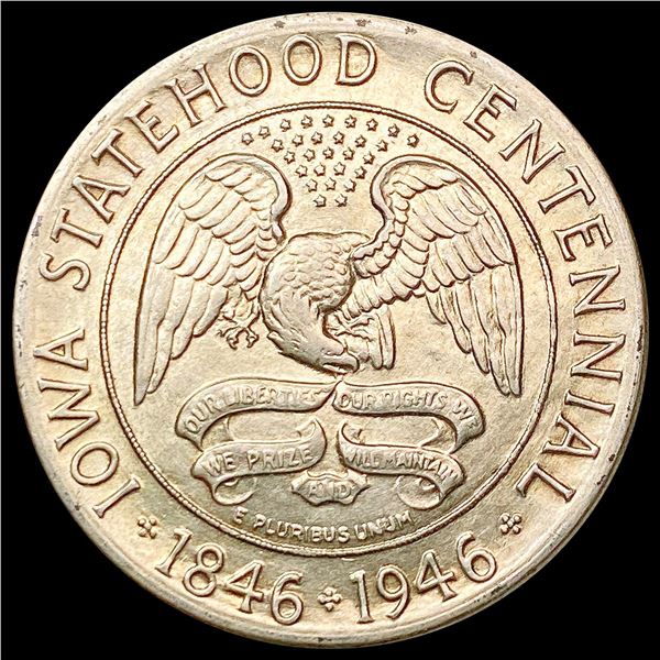 1946 Iowa Half Dollar UNCIRCULATED