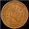 Image 1 : 1863 Civil War Token;Union Shall Be Preserved NICELY CIRCULATED