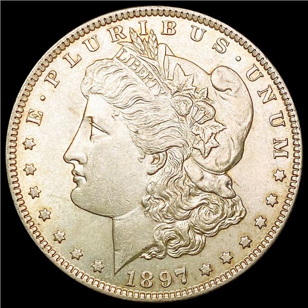 1897-S Morgan Silver Dollar UNCIRCULATED