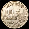 Image 2 : 1957-B France 100 Francs CLOSELY UNCIRCULATED