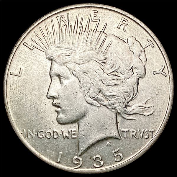 1935-S Silver Peace Dollar CLOSELY UNCIRCULATED