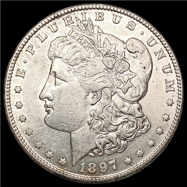 1897-S Morgan Silver Dollar UNCIRCULATED