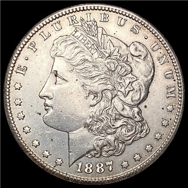1887-S Morgan Silver Dollar CLOSELY UNCIRCULATED