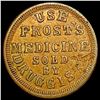 Image 2 : 1864 Civil War Token; Frost's Medicine CLOSELY UNCIRCULATED