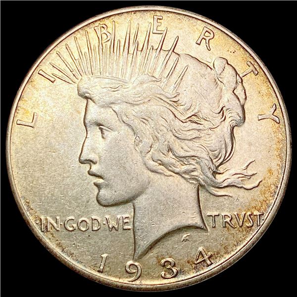 1934-D Silver Peace Dollar CLOSELY UNCIRCULATED