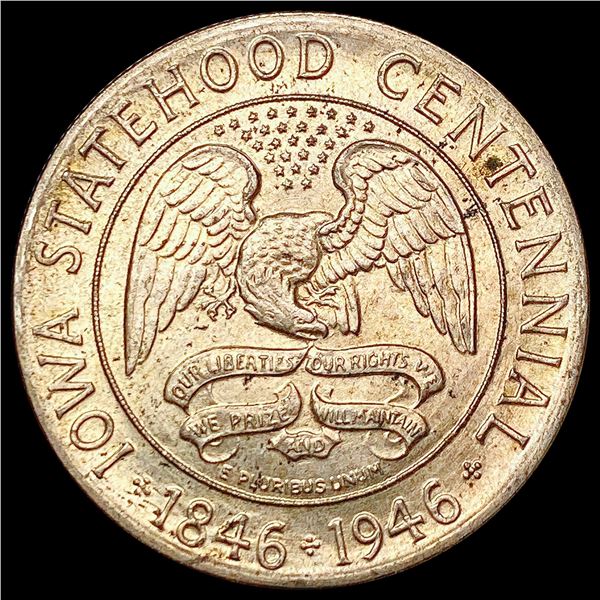 1946 Iowa Half Dollar UNCIRCULATED