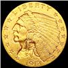Image 1 : 1913 $2.50 Gold Quarter Eagle CLOSELY UNCIRCULATED