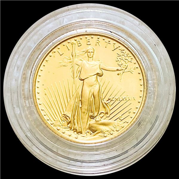 1989 US 1/10oz Gold Eagle GEM PROOF