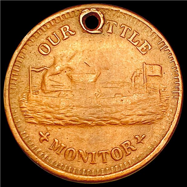 1863 CWT; Our Little Monitor HIGH GRADE