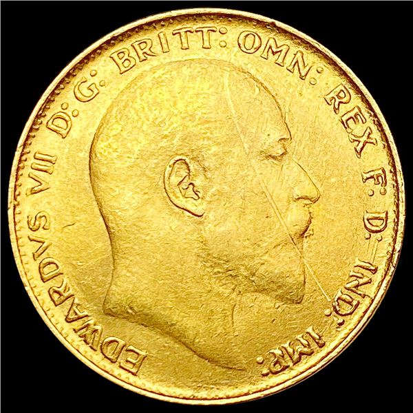 1903 Great Britain Gold Sovereign 0.2355oz CLOSELY UNCIRCULATED