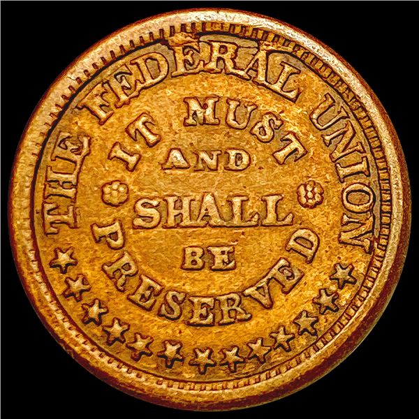 1863 CWT; Army and Navy LIGHTLY CIRCULATED