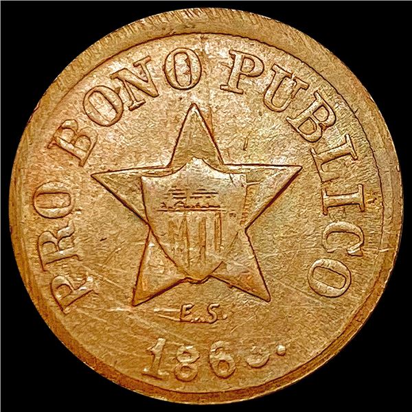 1863 CWT; Pro Bono Publico NY NICELY CIRCULATED