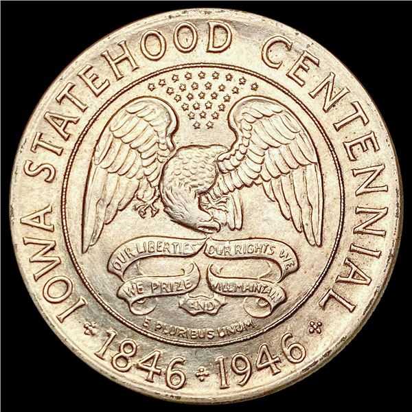 1946 Iowa Half Dollar UNCIRCULATED