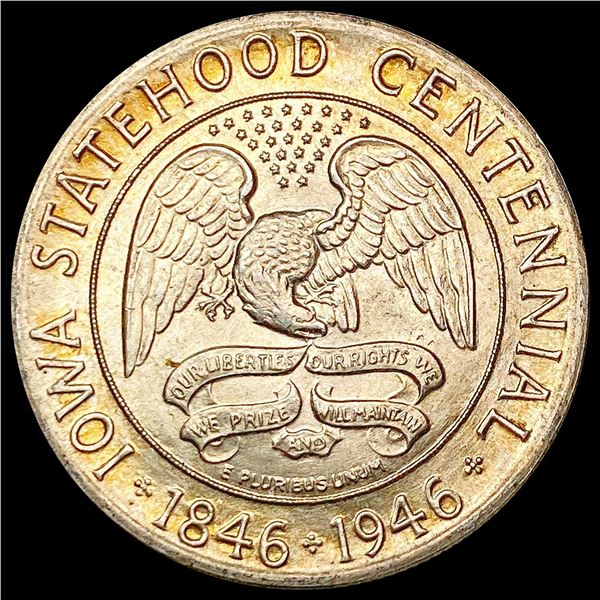 1946 Iowa Half Dollar UNCIRCULATED