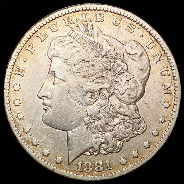 1881-CC Morgan Silver Dollar LIGHTLY CIRCULATED