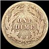 Image 2 : 1896-S Barber Dime NICELY CIRCULATED