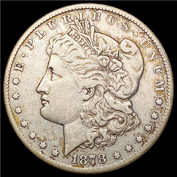 1878-CC Morgan Silver Dollar LIGHTLY CIRCULATED