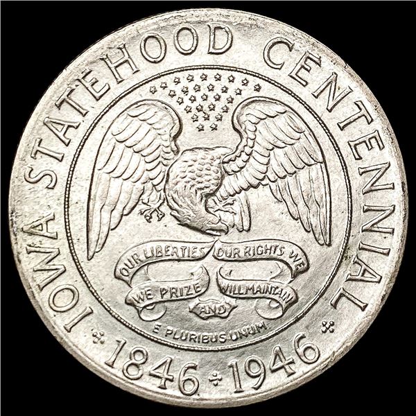 1946 Iowa Half Dollar UNCIRCULATED