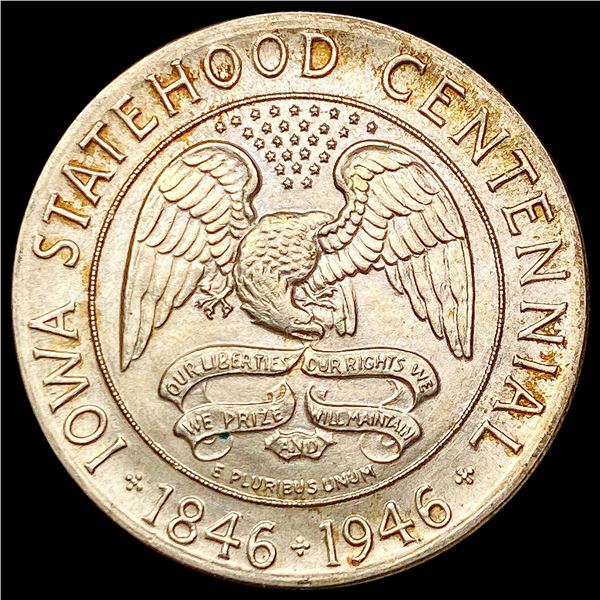 1946 Iowa Half Dollar UNCIRCULATED